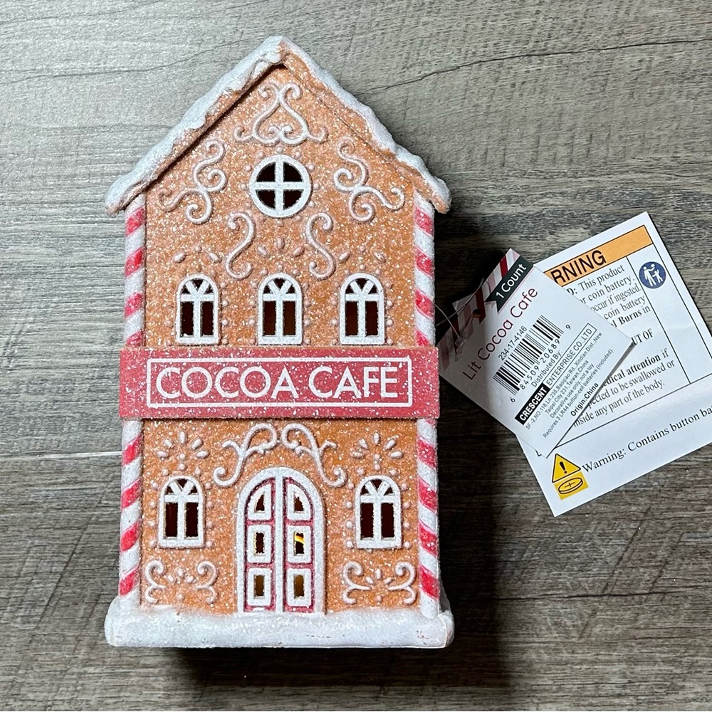 Target Christmas Village- Cocoa Cafe